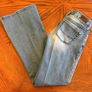 Bullhead Newport Skinny Flare Jeans Size 0 Short